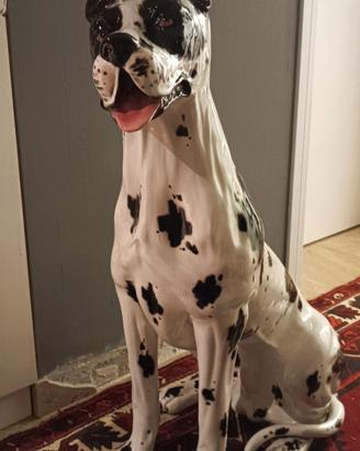 cane alano in ceramica 