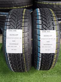 2 GOMME 195 65 16 DUNLOP INV 100% RIF2516