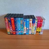 14 VHS Disney e altri cartoni animati