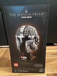 LEGO 75328 Star War The Mandalorian Helmet Nuovo