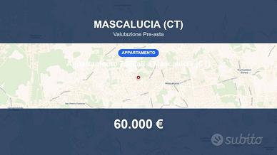 Immobile in asta di 140 m² con box auto a Mascaluc