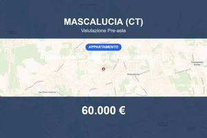 Immobile in asta di 140 m² con box auto a Mascaluc