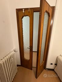 Porta a vetri vecchia Milano