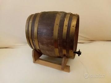 Botte in legno barile per liquori Vintage