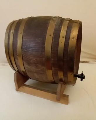 Botte in legno barile per liquori Vintage