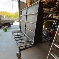 Cavalletto porta serramenti e vetri 2200+ iva