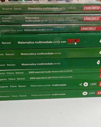 Matematica multimediale verde con CD 