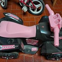 quad macchina elettrica bambina 