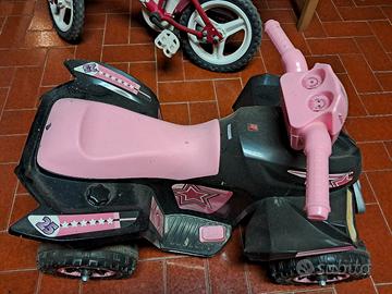 quad macchina elettrica bambina 