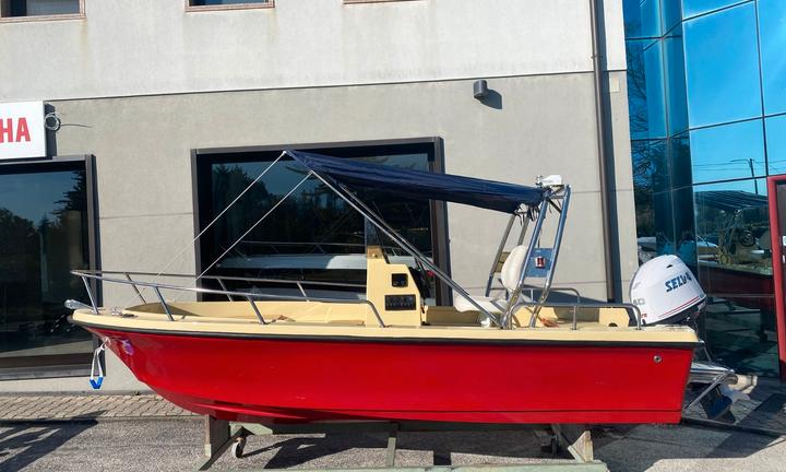 Open senza patente ideale per pesca e cavana