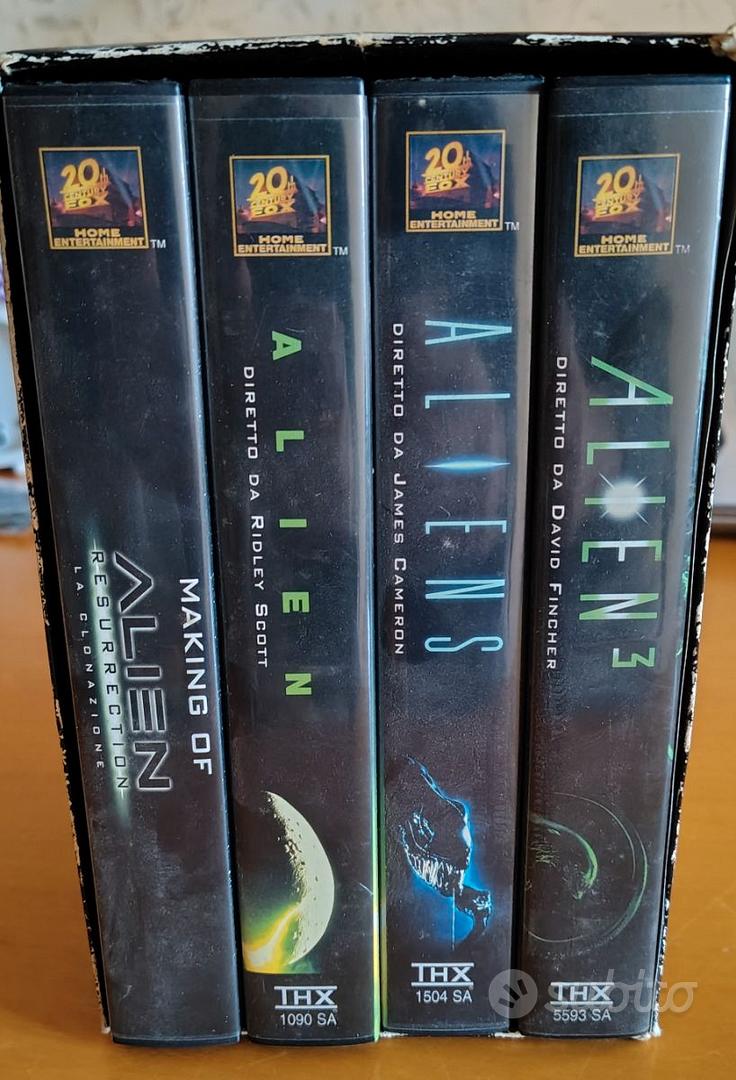 Alien Saga cofanetto 4 VHS THX da collezione - Musica e Film In vendita ...