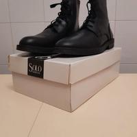 Stivaletti similpelle, neri - Solo Soprani - 45