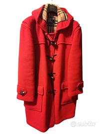 Cappotto Burberry Rosso