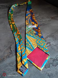 Cravatta Versace Vintage in Seta 