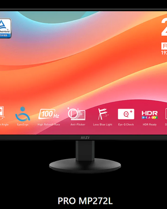 MONITOR MSI 27" PRO MP272L