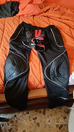 Pantaloni lunghi da portiere più guanti
