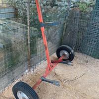 Carrello per trasporto motozappa