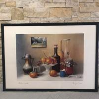 QUADRO PROFERIO GROSSI 1986 natura morta firmata