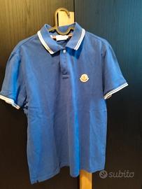 Polo Moncler uomo blu – 