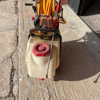 Motopompa irrorazione carrellata a scoppio wortex