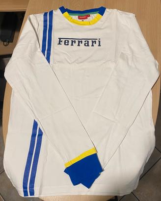 Maglietta maniche lunghe Ferrari