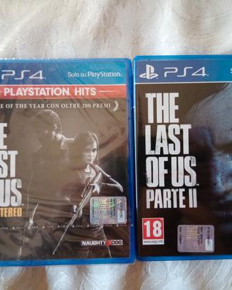 The Last of us 1 e 2 ps4