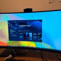 Xiaomi 34  ultrawide monitor gaming 144 Mhz