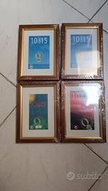 Cornici in legno tipo noce