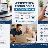 Configuro a domicilio PC, smartphone, TV, stampant
