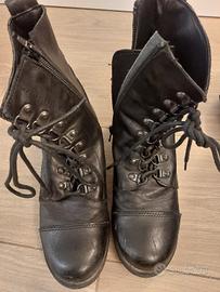 anfibi in pelle 37 artigianali