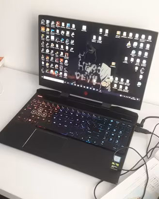 HP Omen 15 Gaming Laptop -1660 Ti- i7 9750H- 16Gb
