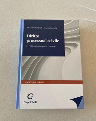 Manuale universitario procedura civile 2