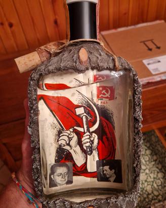 Bottiglia grappa da collezione 