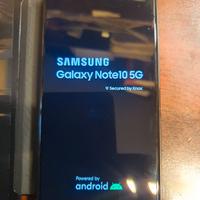 SAMSUNG GALAXY NOTE 10 5G 256GB 12GIGA RAM BLACK/G