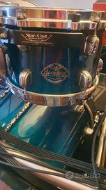 tama starclassic maple marine blue fade tom 10x7