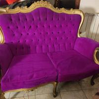 set di 6 divanetti in velluto 