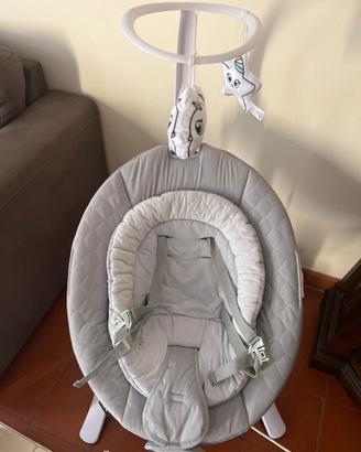 LIONELO 360 Sdraietta dondolo per neonato BELLA