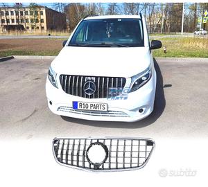 GRIGLIA MERCEDES VITO W447 14-19 NERO CROMATO