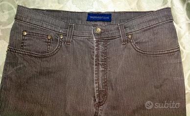 2 pantaloni di jeans marca Trussardi e Skinny