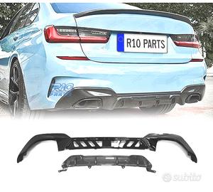 DIFFUSORE BMW G20 G21 2019- LOOK M TECH CARBONIO