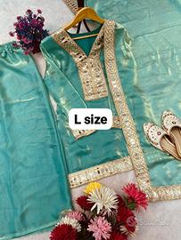 plazzo indian suit