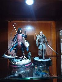 Statuine collezzione Madara e Geralt.