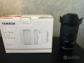 Obbiettivo Tamron 28-75mm E-Mount