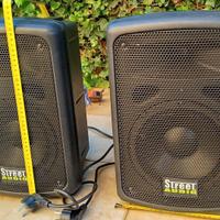 2 casse amplificate 100w  usate poco
