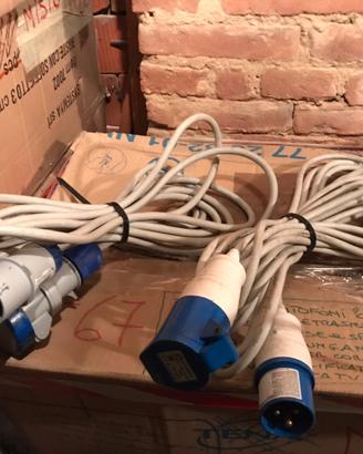 Stock Prolunghe elettriche CEE