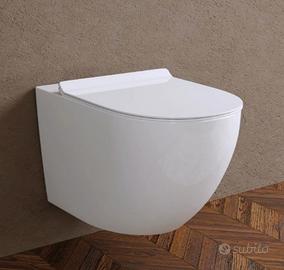 Wc sospeso completo e imballato