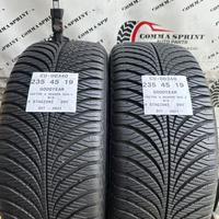 2 PNEUMATICI 235/45 R19 GOODYEAR 4 STAGIONI 95%