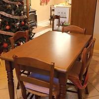 Tavolo + 4 sedie impagliate LUBE 