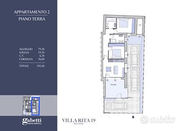 Appartamento Riccione [MI017/A2VRG]