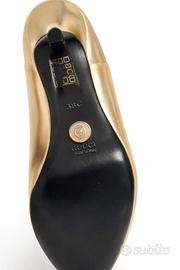 Scarpe con tacco Gucci originali oro – n. 38 – ott
